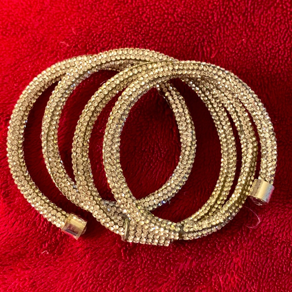 Two guess bracelets into one sparkle and shine